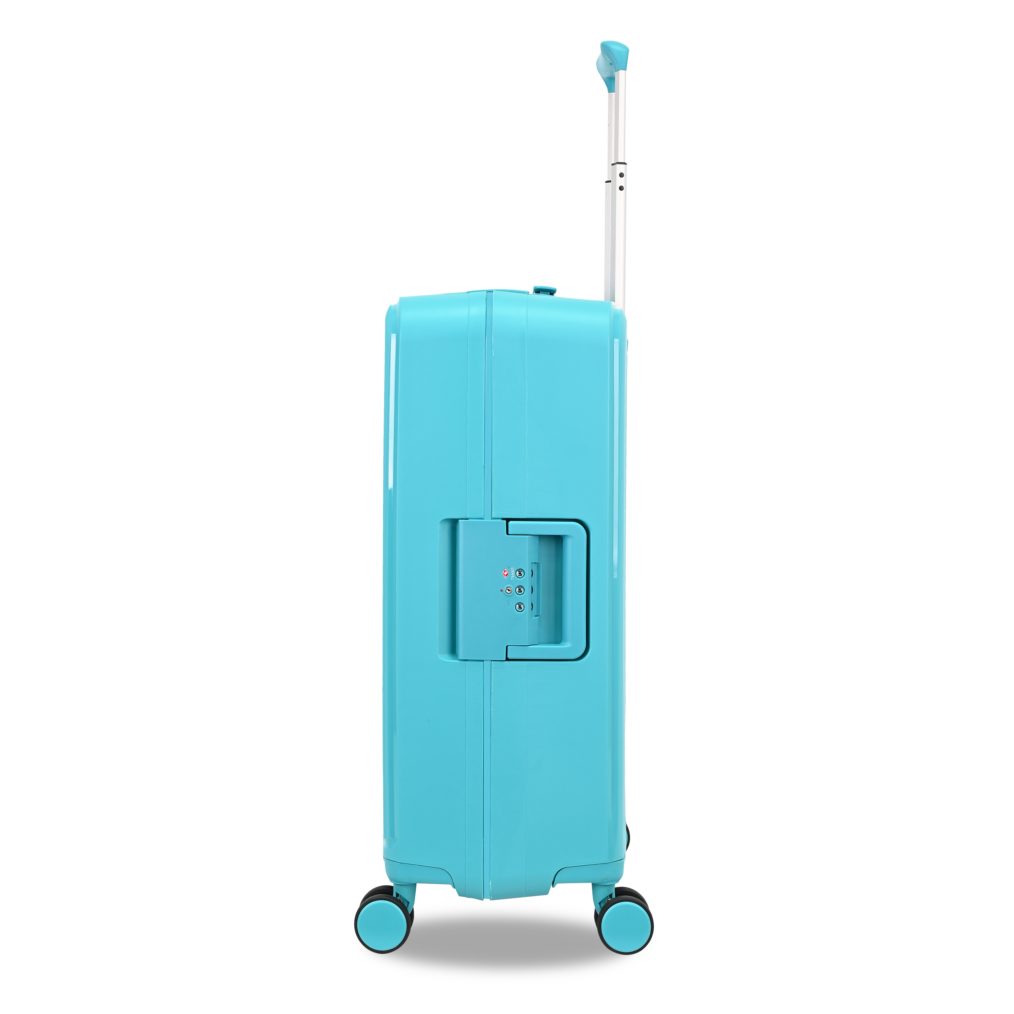 TUCCI 28" Hardside Spinner Luggage Set, TSA Checkpoint Friendly, Teal (T0617-28in-TEAL)