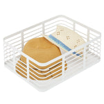 mDesign Steel Organizer, Matte White (25935)