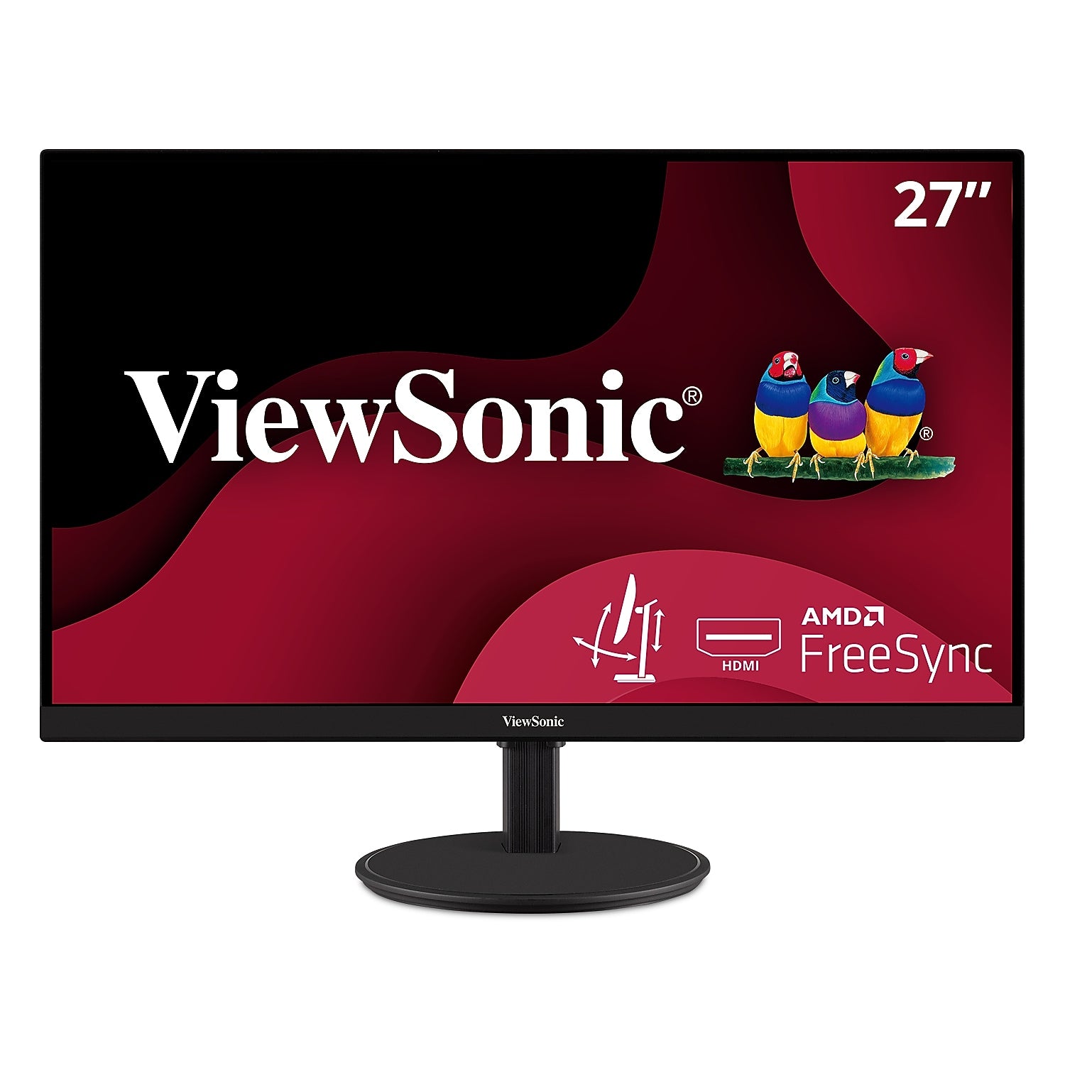ViewSonic Ergonomics 24" 100Hz LED Monitor, Black (VA2447-MHJ)