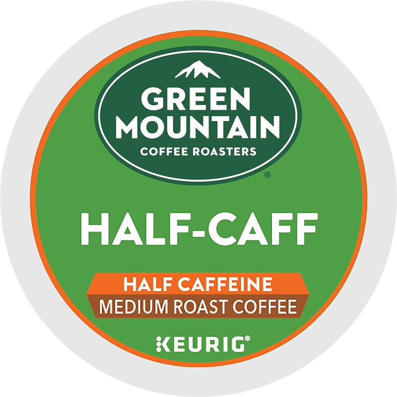 Green Mountain Coffee Roasters Half-Caff Coffee Keurig® K-Cup® Pods, Medium Roast, 48/Box (357446)
