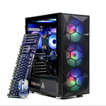 Skytech Gaming Storm Desktop Computer, AMD Ryzen 5 5600G, 16GB RAM, 1TB SSD, Intel Arc A380 6GB Graphics, Windows 11, Black