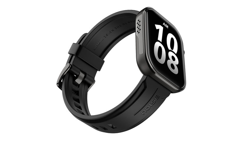 Noise Pro 6 Max Smartwatch with intelligent AI, Black (NBXP010BL)