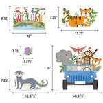 Creative Teaching Press Jungle Friends Bulletin Board Set, 48/Set (CTP10917)