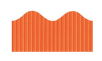 Pacon Scalloped Bordette Decorative Border, 2 1/4" x 50', Orange (P0037104)