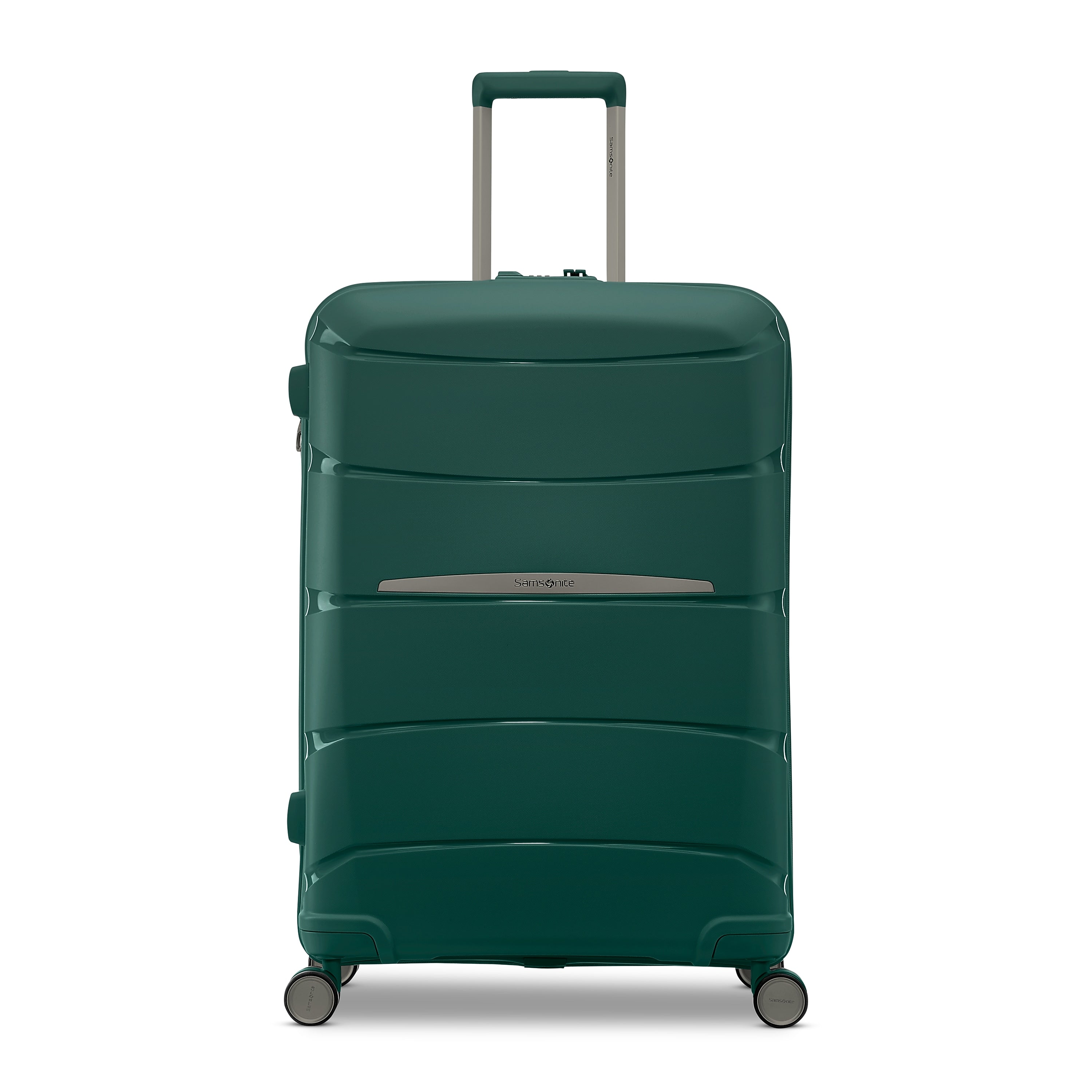 Samsonite Outline Pro 10.0" Hardside Carry-On Suitcase, 4-Wheeled Spinner, Emerald Green (137393-1327)