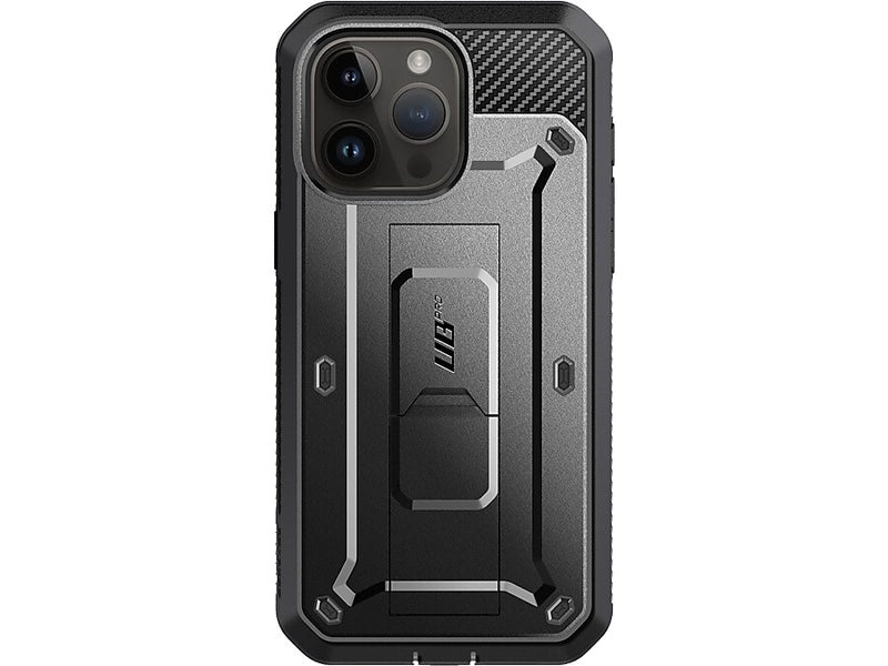 SUPCASE Unicorn Beetle PRO Rugged Case for iPhone 15 Pro Max, Shock-Absorbing, Black (SUP-iPhone2023Max-6.7-UBPro-SP-Black)