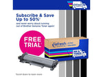 Brother TN830XL Black High Yield Toner Cartridge 2/Pack (TN830XL2PK), print up to 3,000 pages