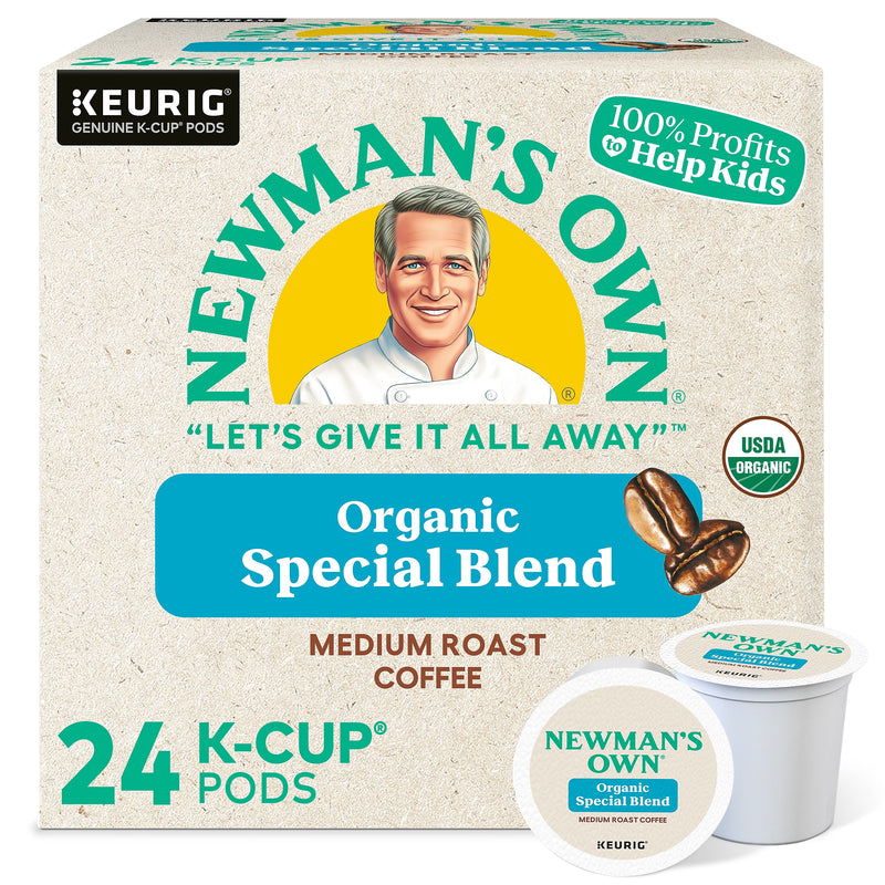 Newman's Own Organics Special Blend Coffee Keurig® K-Cup® Pods, Medium Roast, 24/Box (4050)