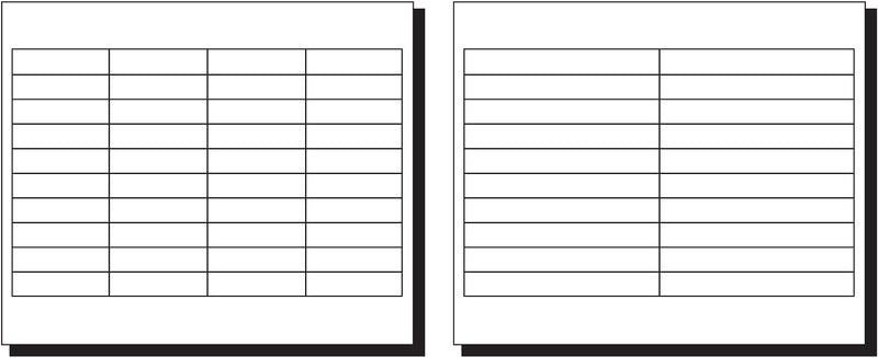 Avery Hanging File Folder Tab Inserts, 5-Tab, White, 100/Pack (11136)