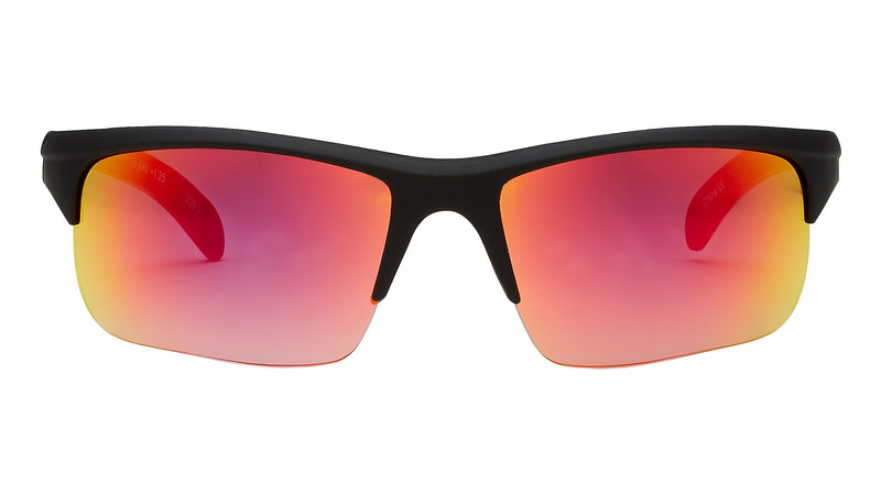 SAV Bifocal Reading Sunglasses, +2.00, Red Revo (ESSR01-200-640)