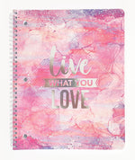 Carolina Pad Silver Lining 1-Subject Notebook, 8.5" x 10.5", College-Ruled, 80 Sheets (00001)