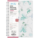 2026 Blue Sky Lindley 5" x 8" Calendar Year Weekly & Monthly Planner, Plastic Cover, Multicolored (101579-26)