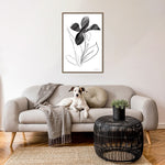 Amanti Art Paradise Plants II by Danhui Nai Framed Canvas Wall Art Print, 23" x 33" (A42678302726)