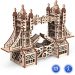 Mr.Playwood Tower Bridge S 3D Wooden STEM Model, 226 Pieces/Set (AVRAV1612302)