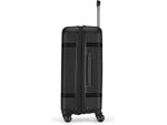 Bugatti Wellington 25.5" Hardside Suitcase, 8-Wheeled Spinner, TSA Checkpoint Friendly, Black (HLG5124-BLACK)