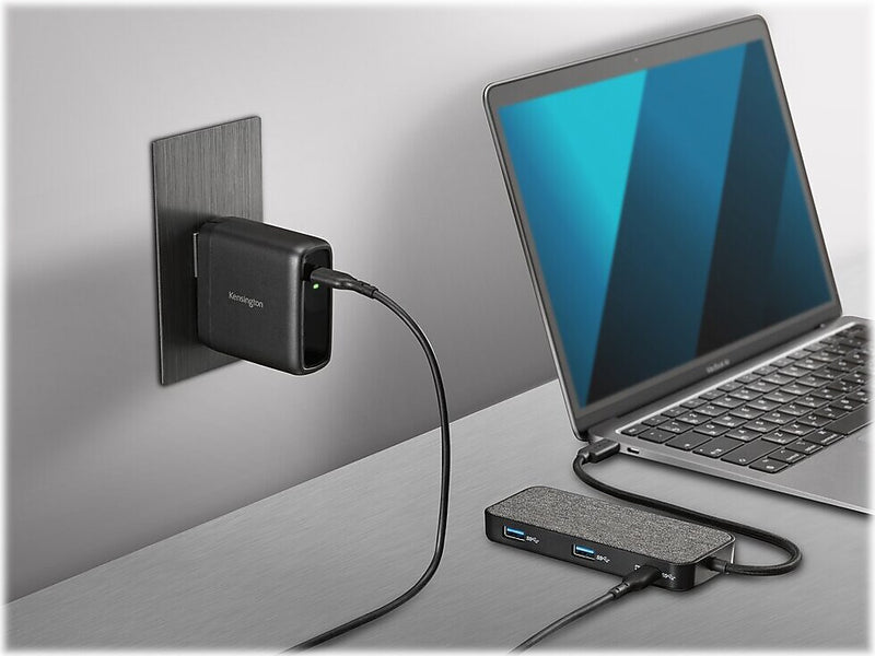 Kensington USB Type-C Wall Charger for Most Smartphones, Black (K33821NA)