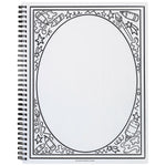 Prang Cassie Stephens 8.5" x 11" Wire Bound Sketch Book, 80 Sheets/Book, 3 Books/Bundle (PAC4820-3)
