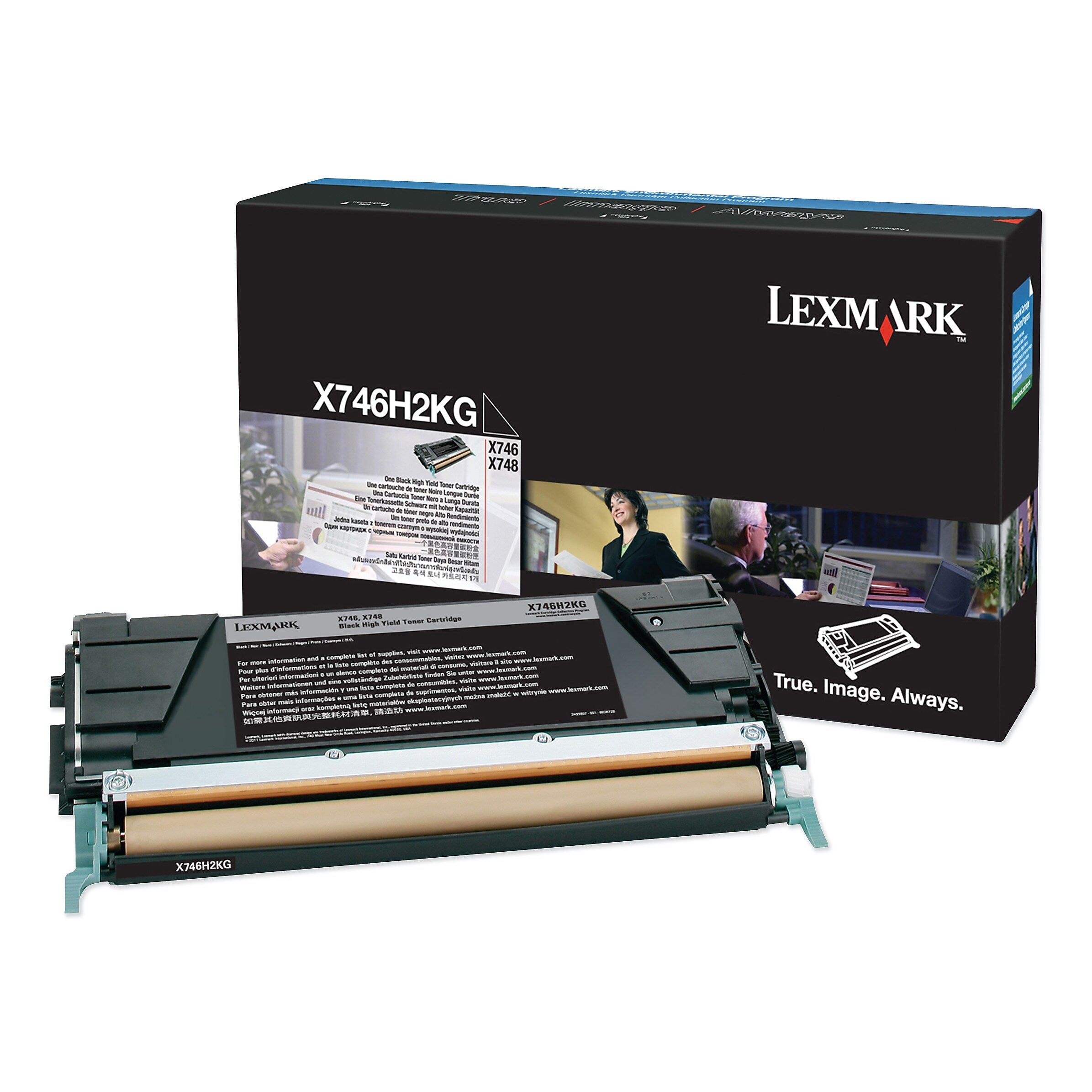 TONER,X74X,HIGH,BK