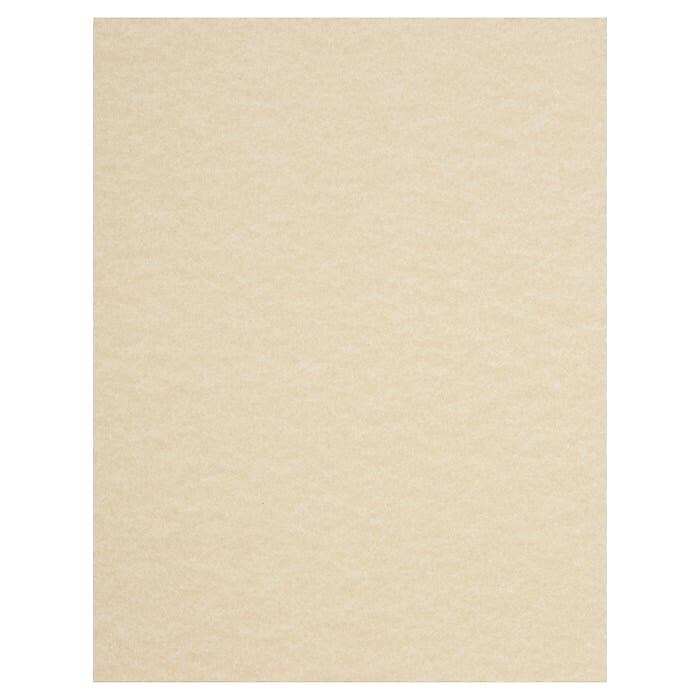 LUX Parchment 65 lb. Cardstock Paper, 8.5" x 11", Cream Parchment, 1000 Sheets/Pack (81211-C-29-1000)