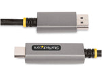 StarTech 6.6' 8K DisplayPort to HDMI Adapter Cable, Male to Male, Space Gray (133DISPLAYPORTHDMI21)