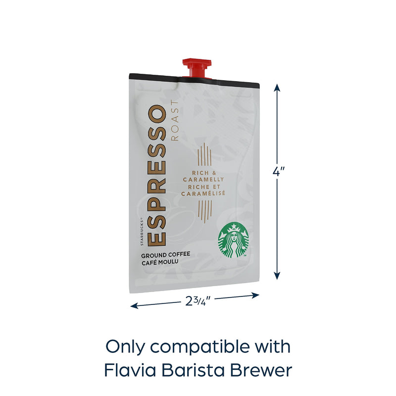 Starbucks Espresso Coffee Flavia Freshpacks, Blonde Roast, 72/Carton (MDR00218)