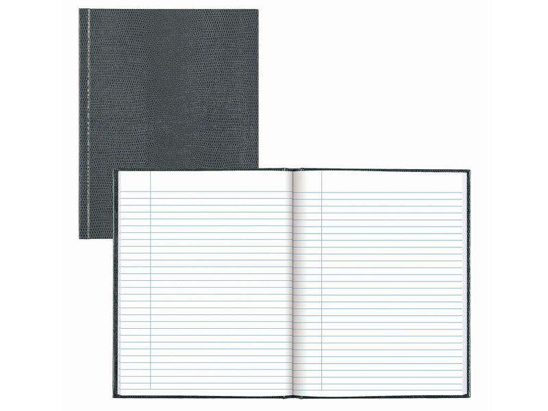 Blueline Hardcover Executive Journal, 7.25" x 9.25", Wide-Ruled, Cool Gray, 144 Pages (A7.GRY)