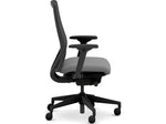 HON Nucleus Fabric/Mesh Swivel Task Chair, Frost/Black (HNR1KD.Y2.STC.A.H.IM.CU22.BL.SB.T)