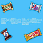 Mars Minis Milk Chocolate Candy Bars Jumbo Variety Pack, 30.63 oz. (460690)