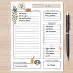 TF Publishing Daily Task Pad 6" x 8" Undated Standard, Paperboard Cover, Multicolored (99-6997)