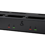 Cobra 6-Unit Dock Charger for Cobra Performa 400/450 2-Way Handheld Business Radios, Black (0010077-2)