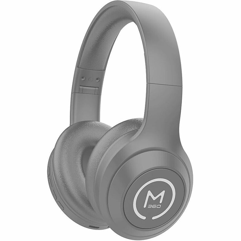Morpheus 360 Comfort Plus Wired/Wireless Noise Canceling Over-Ear, Bluetooth, Slate Grey (HP6500G)