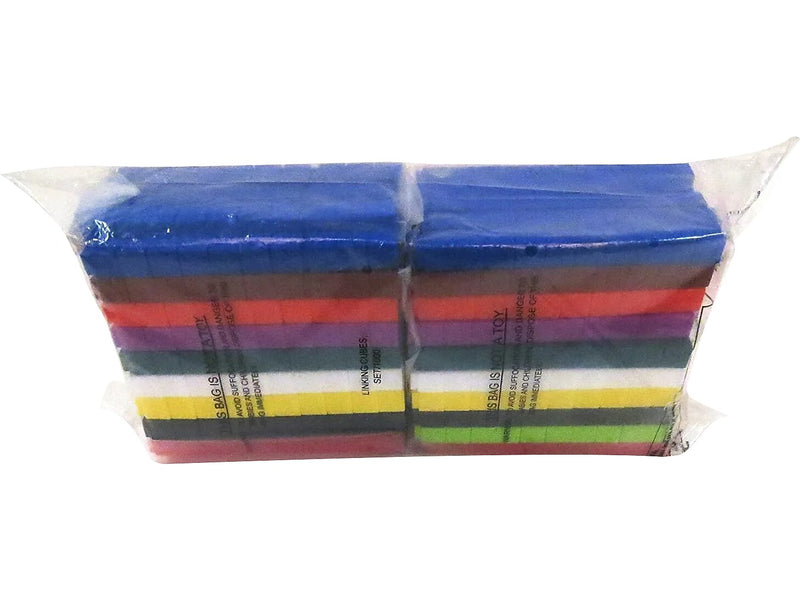 hand2mind UniLink Linking Cubes, 1000/Set (46485)
