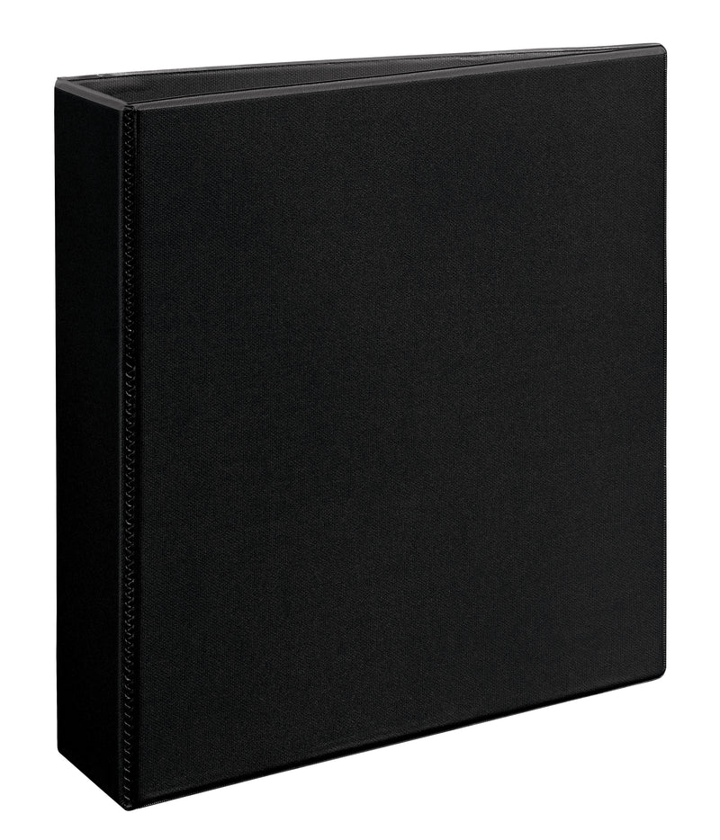 Avery Heavy Duty 2" 3-Ring View Binders, D-Ring, Black (79-692)