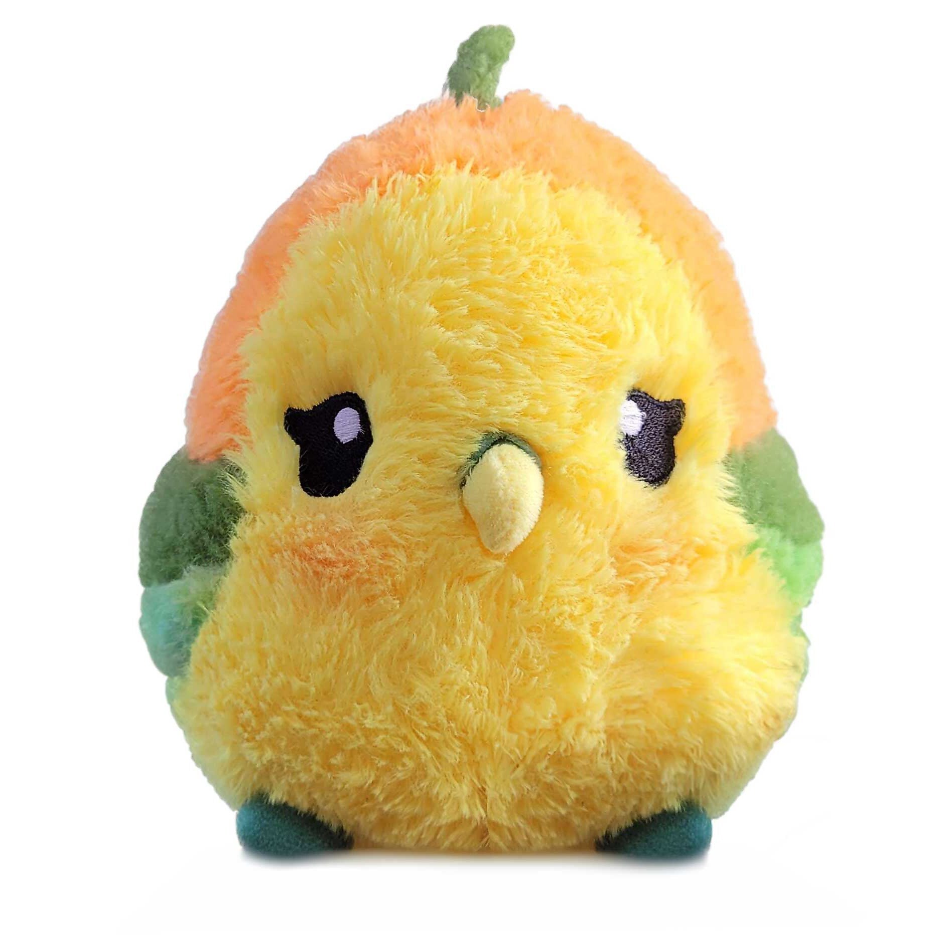 Borbs Mango Bird Stuffed Animal, Multicolored (HFBMANGO)