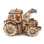 EWA Eco-Wood-Art Tractor 3D Wooden STEM Construction Kit, 358 Pieces/Set (AVRAV0523401)