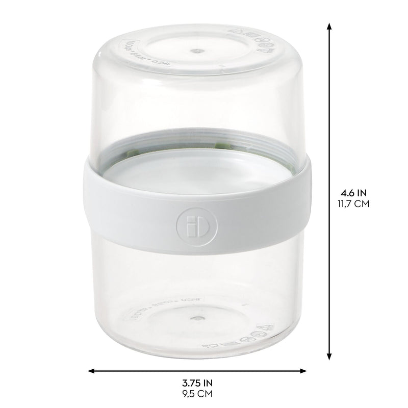 iDESIGN Stack 'n Snack Small Containers, 2/Pack (28210M2)