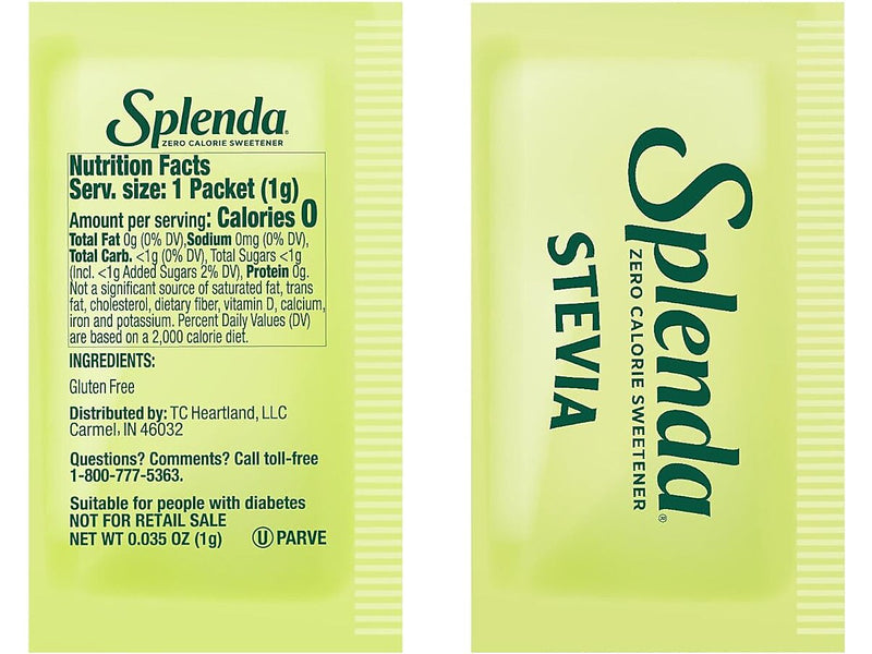 Splenda Stevia Sweetener Packet, 1000/Carton (SP11711001)