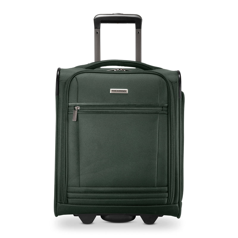 Ricardo Beverly Hills Avalon 17.25" Carry-On Suitcase, 2-Wheeled, Juniper Green (135-16-380-USB)