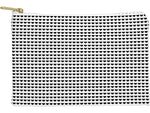 DENY Designs 11.75" Polyester Travel Pouch, Water Resistant, Black/White (39191-wpofmd)