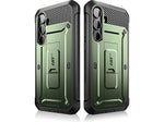 SUPCASE Unicorn Beetle Pro Rugged Case for Samsung Galaxy S24, Shock Absorbing, Dark Green (GS24UBPR2SGN)