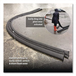 Quick Dam Water Flood Barriers, 6" x 10 Ft. x 3.5" (QD610-1ES)