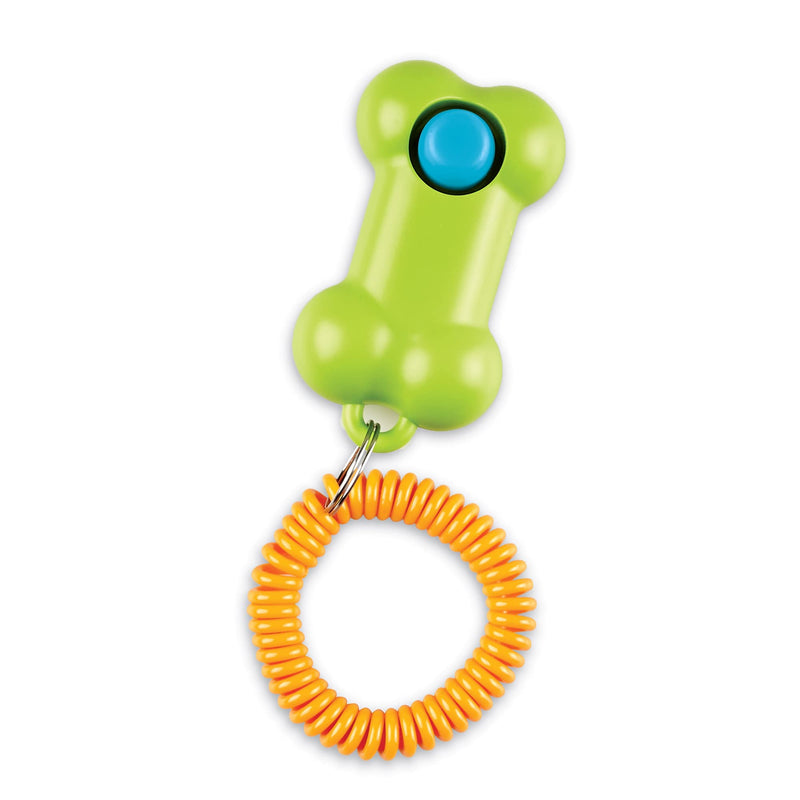 Brightkins Smarty Pooch Training Clicker: Bone - 1 Piece Dog Training Clicker, Perfect for Dog Training and Obedience Games