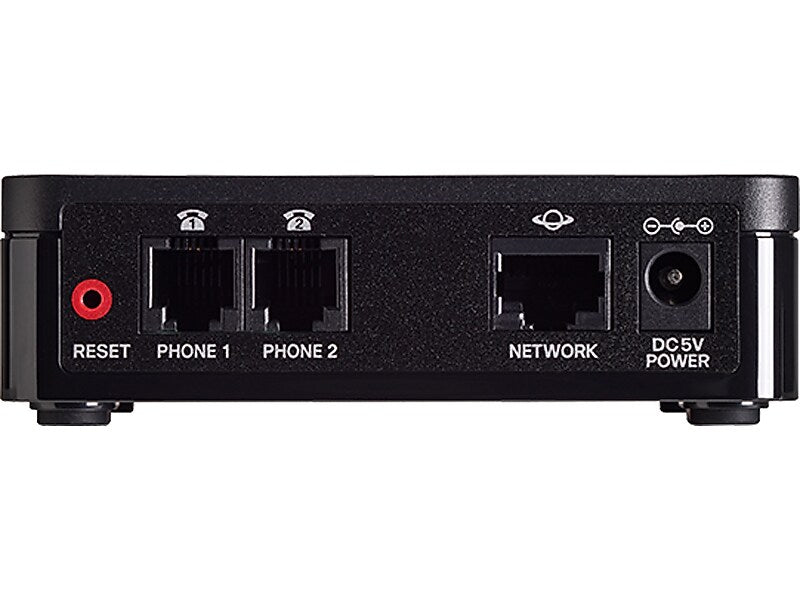 Cisco ATA 191 Multiplatform Analog Telephone Adapter, Black (ATA191-3PW-K9)