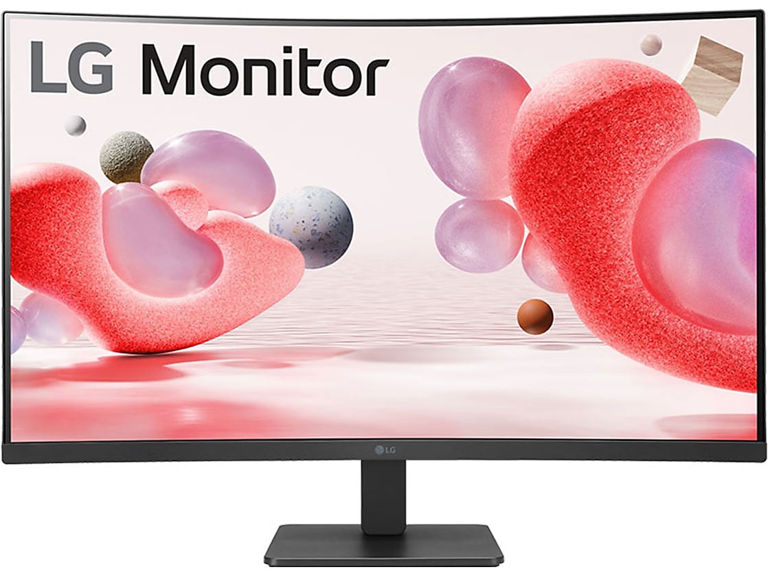 LG 32" Curved 100Hz FHD LCD Monitor, Matte Black (32BR50C-B)