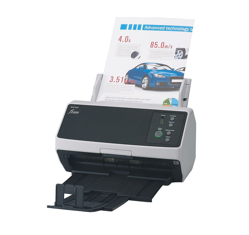 RICOH fi-8150 Duplex Document Scanner, Black (PA03810-B105)