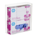 Viva Comfort Double Glove Dispenser, Clear (ADI902-02-MK)