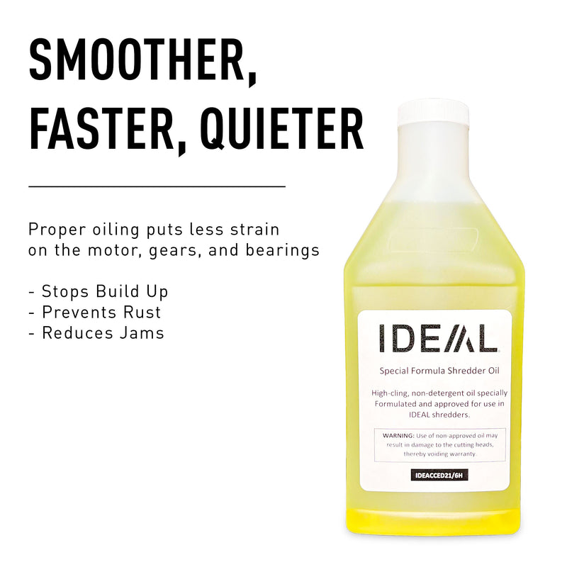 IDEAL Special Lubricating Shredder Oil, 32 oz., 6/Pack (IDEACCED21/6H)