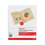 Staples Heavyweight Sheet Protectors, 11" x 17", Clear, 5/Pack (15937-CC)