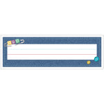 Carson-Dellosa Crafty and Cool School Name Plates, 9.5" x 2.875", 36/Pack (122160)