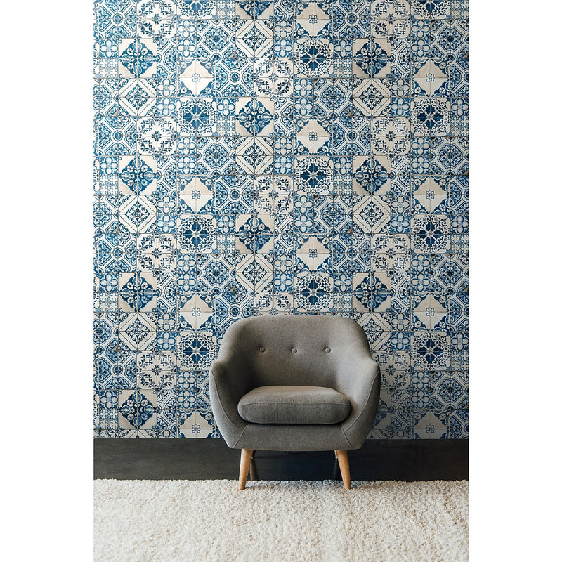 York Wallcoverings Mediterranean Tile Peel and Stick Wallpaper (RMK11083WP)